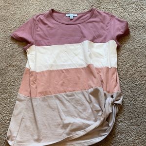 She + Sky Pink tee